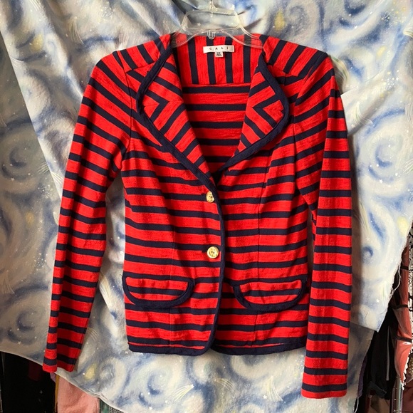 CAbi Jackets & Blazers - ❤️CAbi Striped Button Cardigan